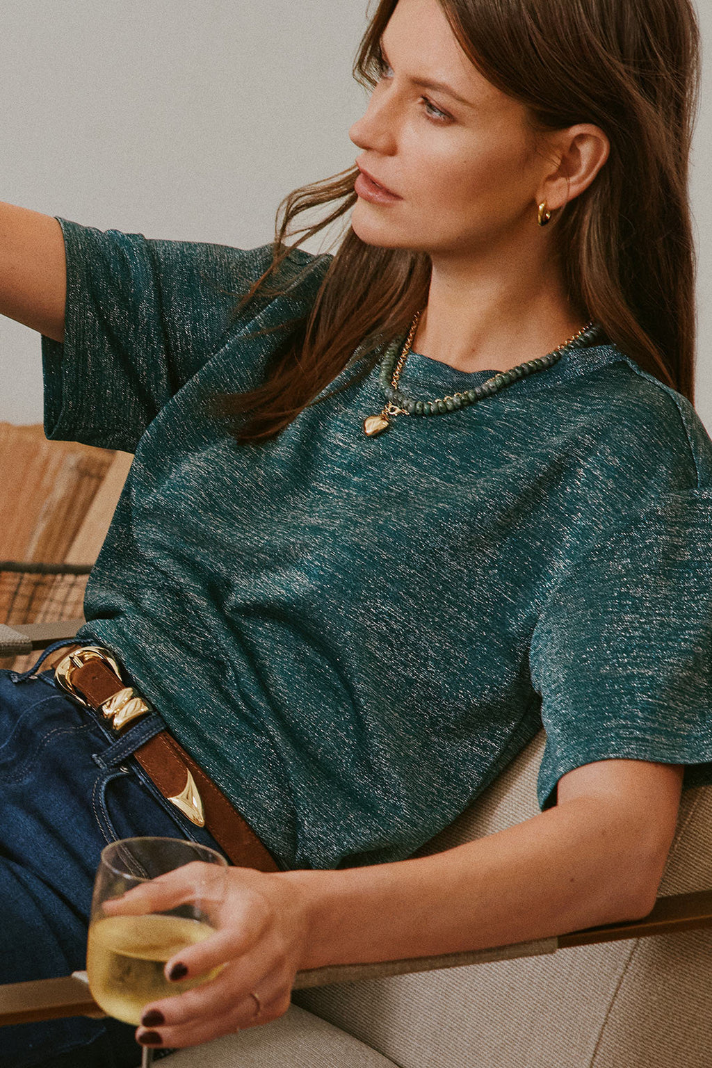 Women's Spencer Suede Belt