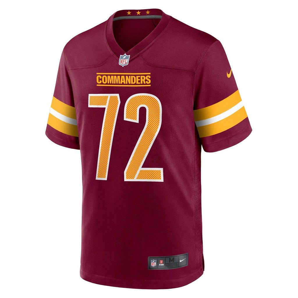 Charles Leno Jr. Washington Commanders Nike Home Game   Jersey - Burgundy
