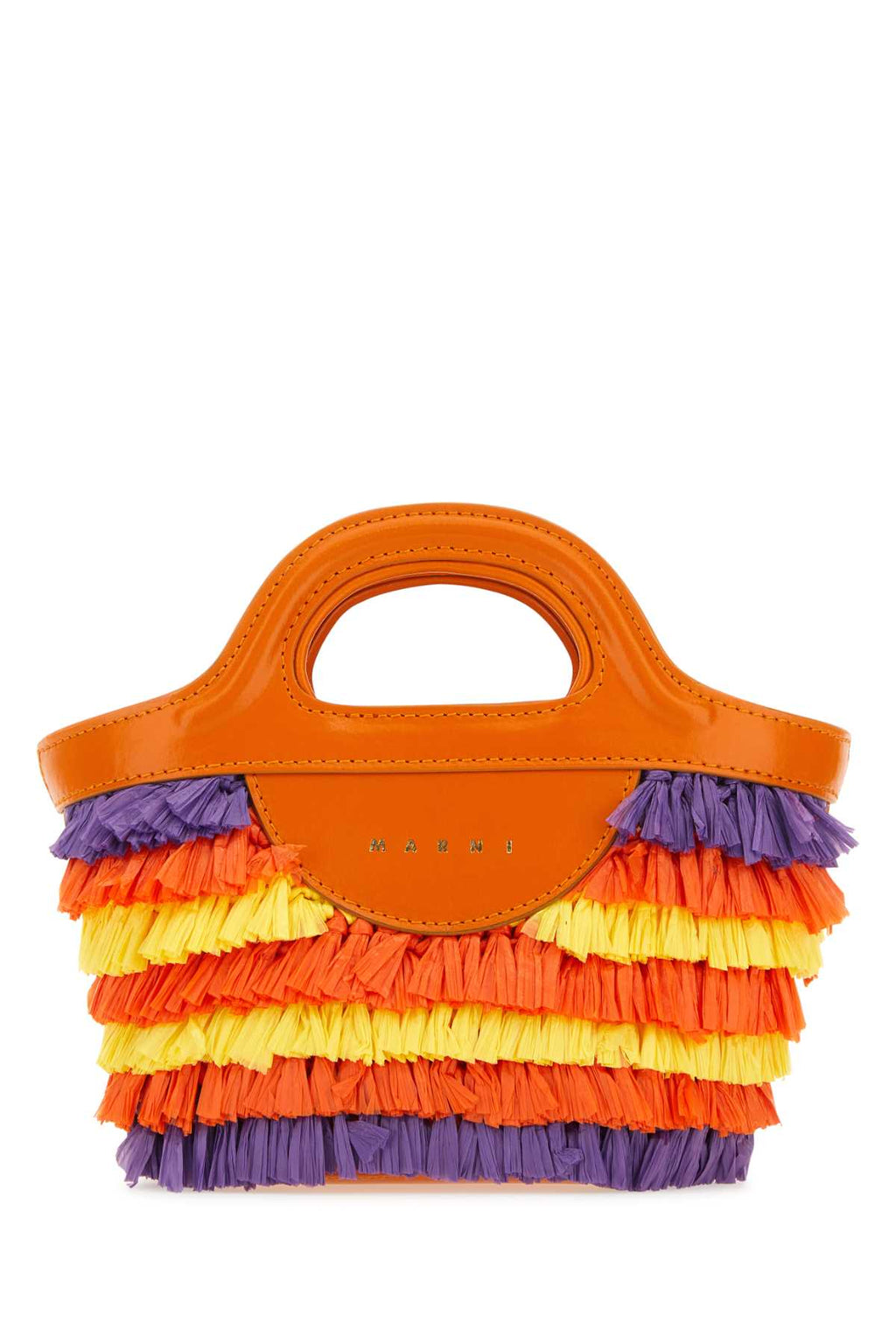 Marni Women Multicolor Fabric Micro Tropicalia Summer Handbag