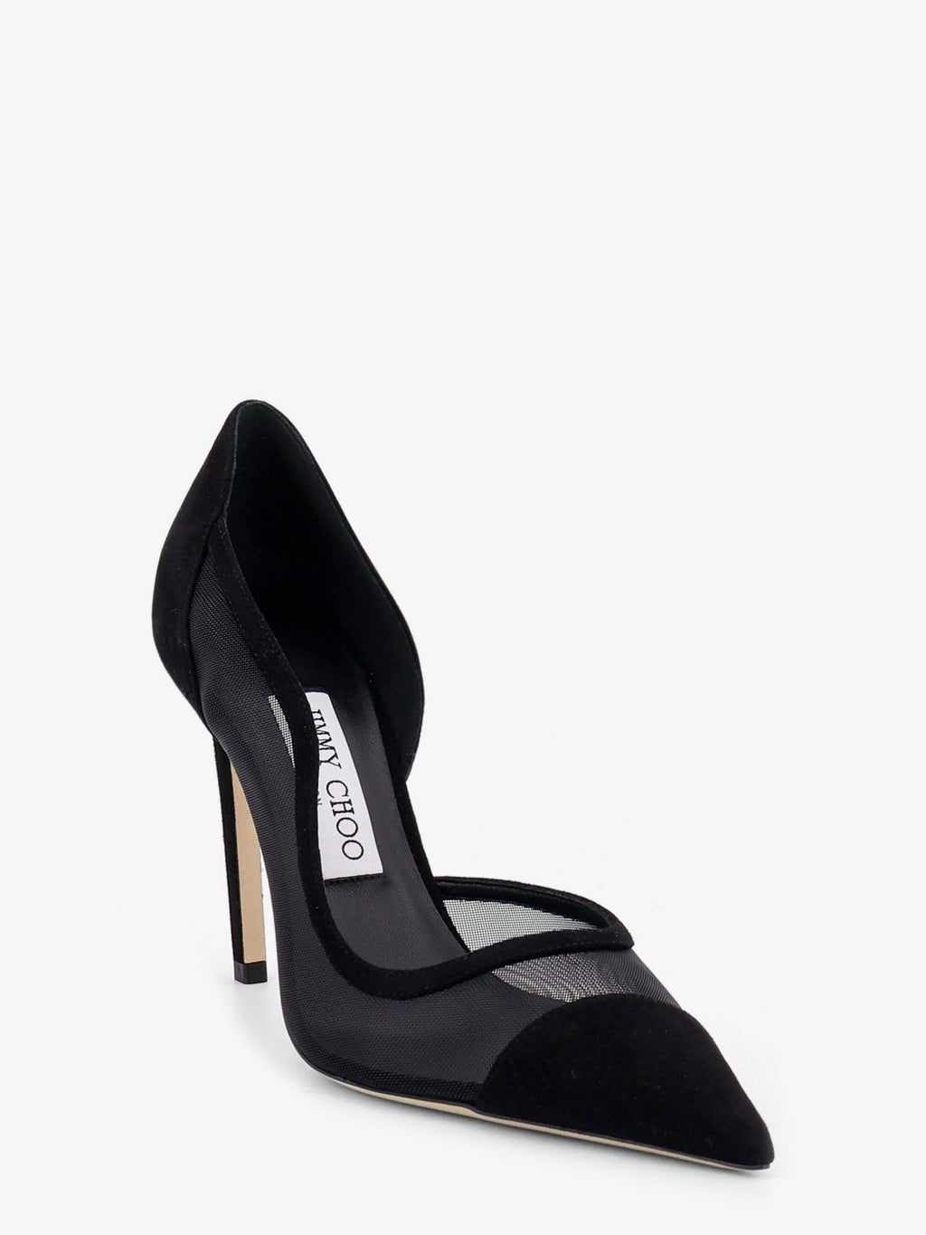 Jimmy Choo Women Brigitte 100 Suede Decollete