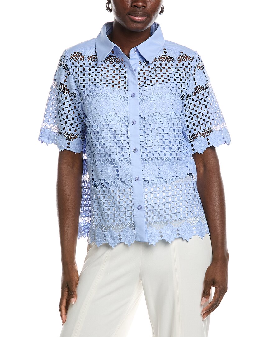 Gracia Eyelet Lace Shirt