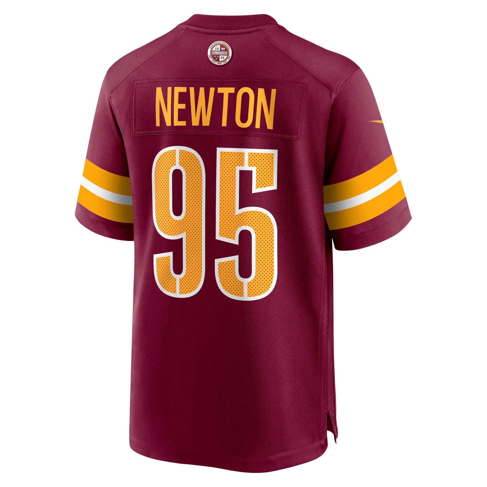 Washington Commanders Jer'Zhan Newton Burgundy Game Jersey