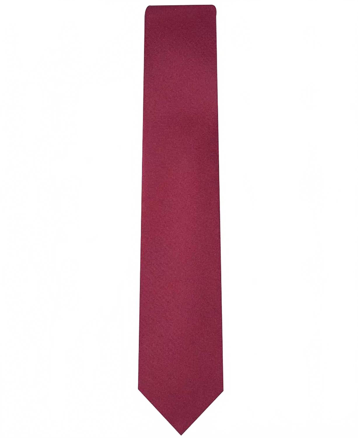 Men's Elegant Tie In Burgundy