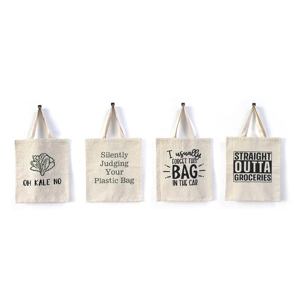 STRAIGHT OUTTA GROCERIES Shoulder Tote Bag