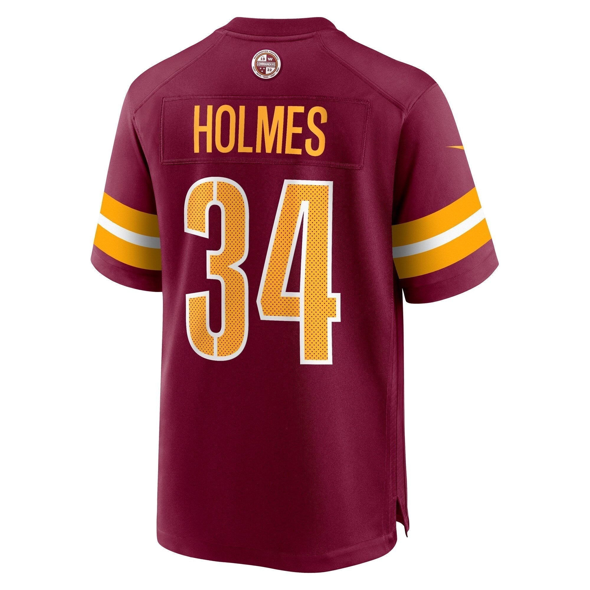 Christian Holmes Washington Commanders Nike   Game Jersey - Burgundy