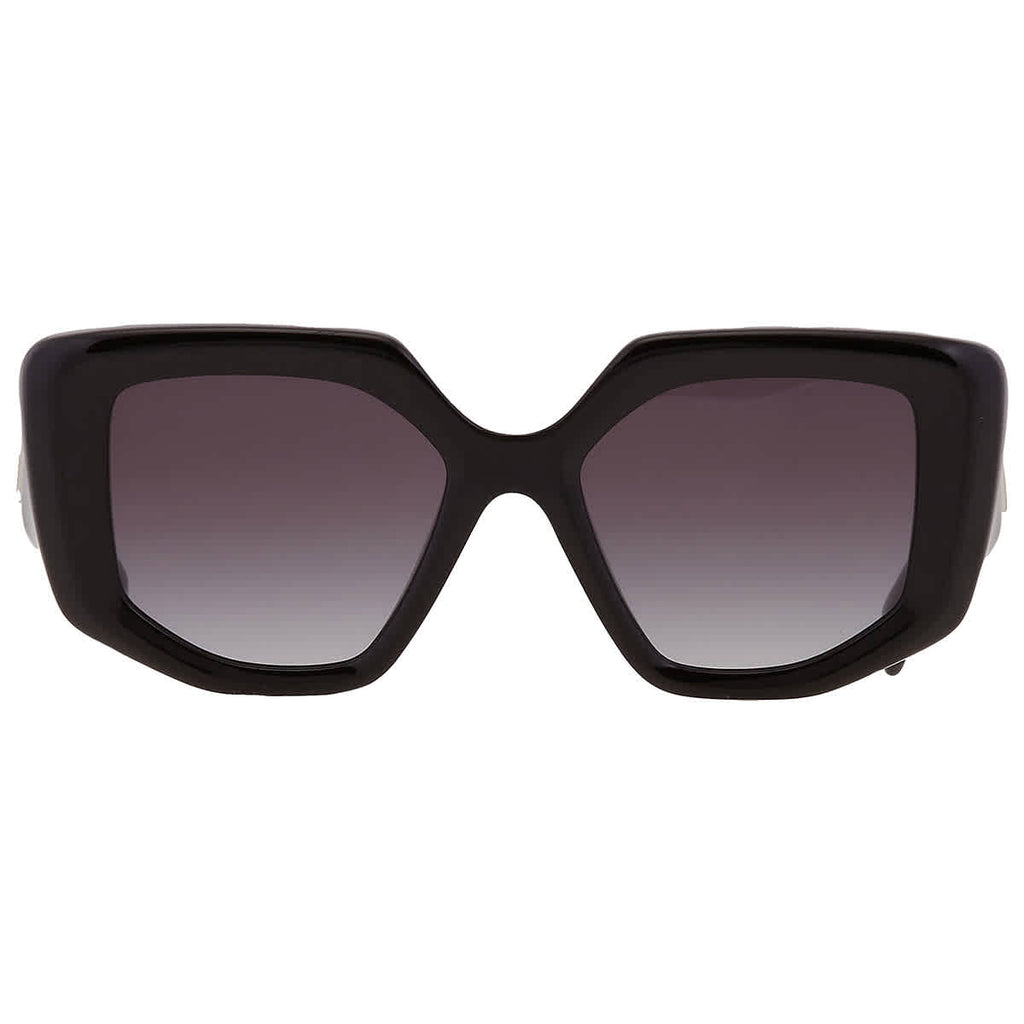 Prada Grey Gradient Irregular Ladies Sunglasses PR 14ZS 1AB09S 50