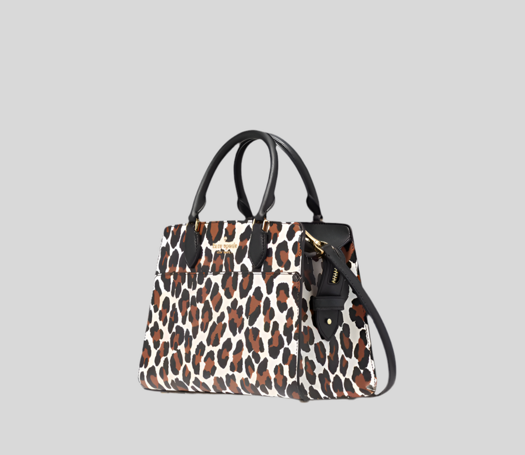 NWT Kate Spade Madison Small Satchel Leopard Print