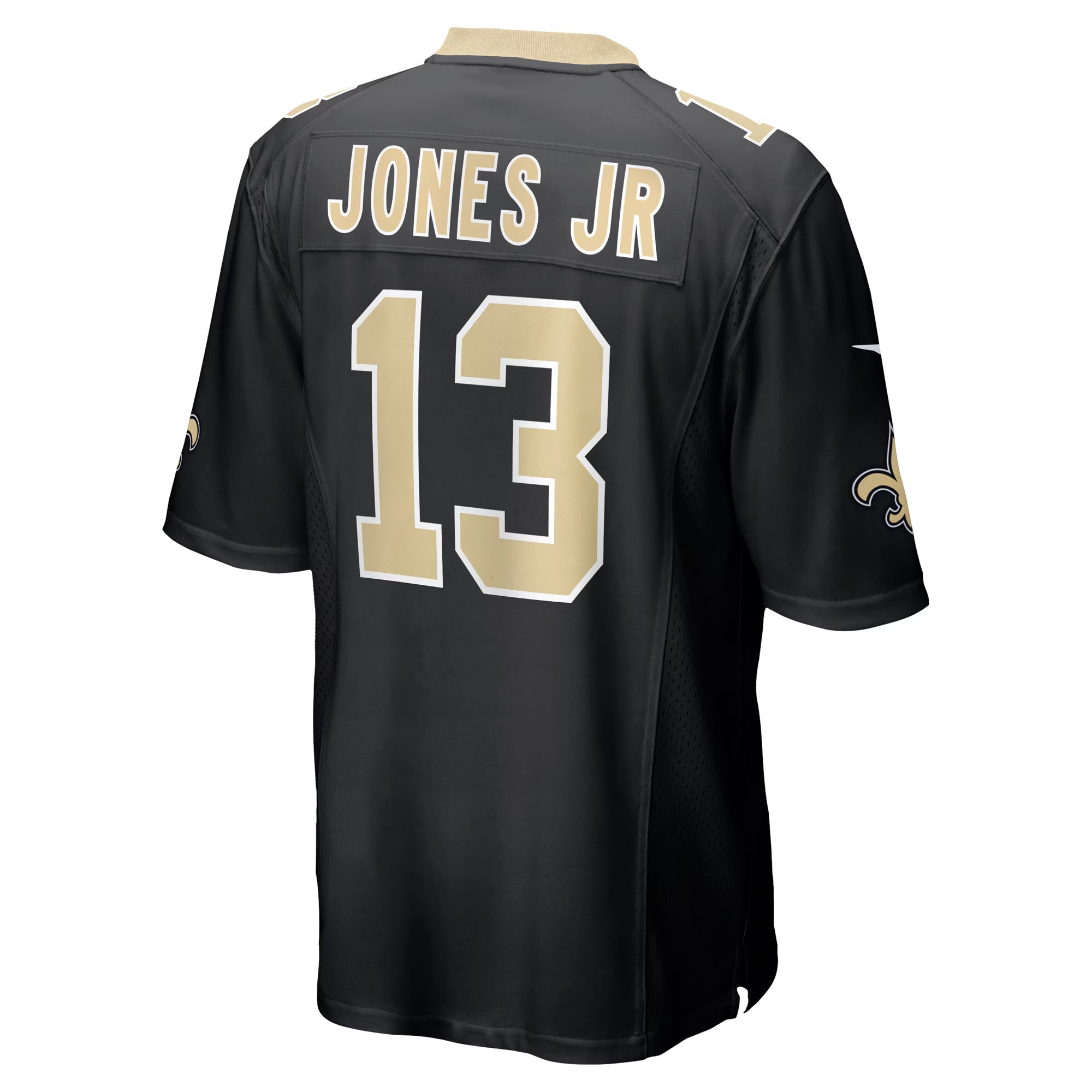 New Orleans Saints Velus Jones Jr. Black Team Game Jersey