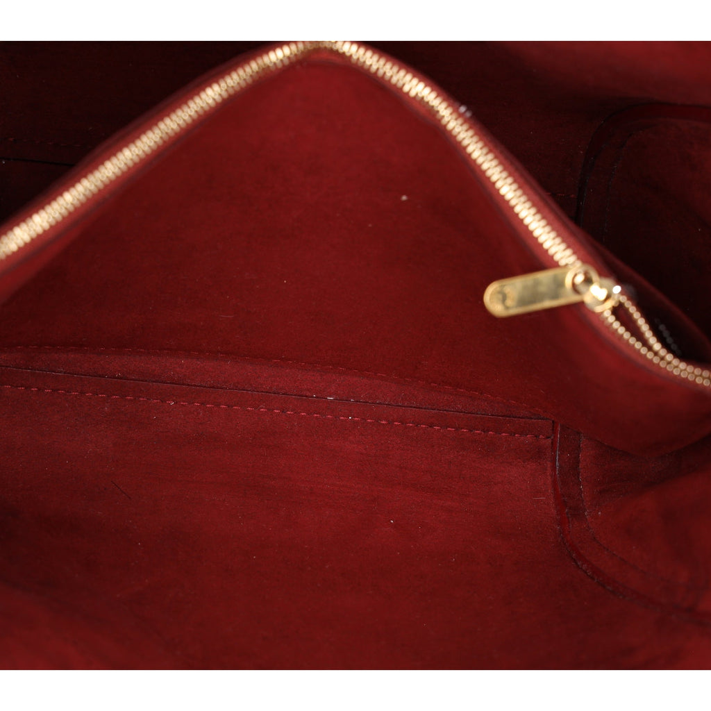 Louis Vuitton Monogram Kimono MM Brown Red Tote Bag Canvas Shoulder Bag M40459