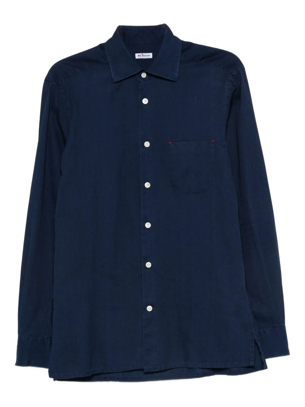 Kiton Men Long Sleeve Button Down Shirt