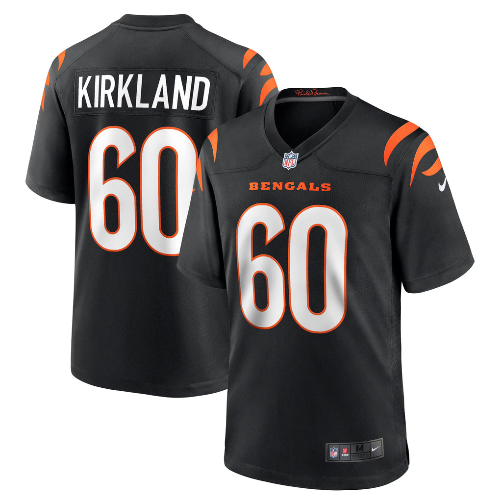 Cincinnati Bengals Jaxson Kirkland Black Team Game Jersey