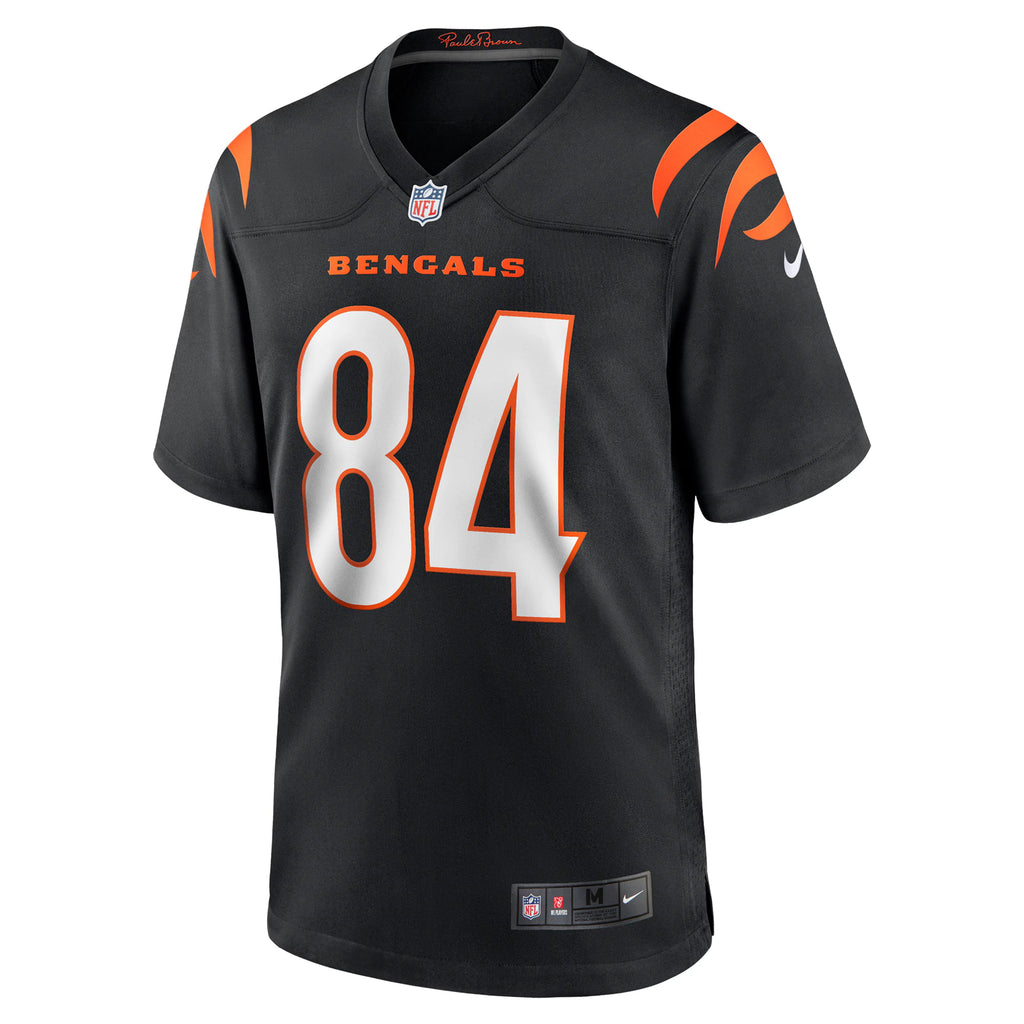 Cincinnati Bengals T. J. Houshmandzadeh Black Team Retired Player Game Jersey