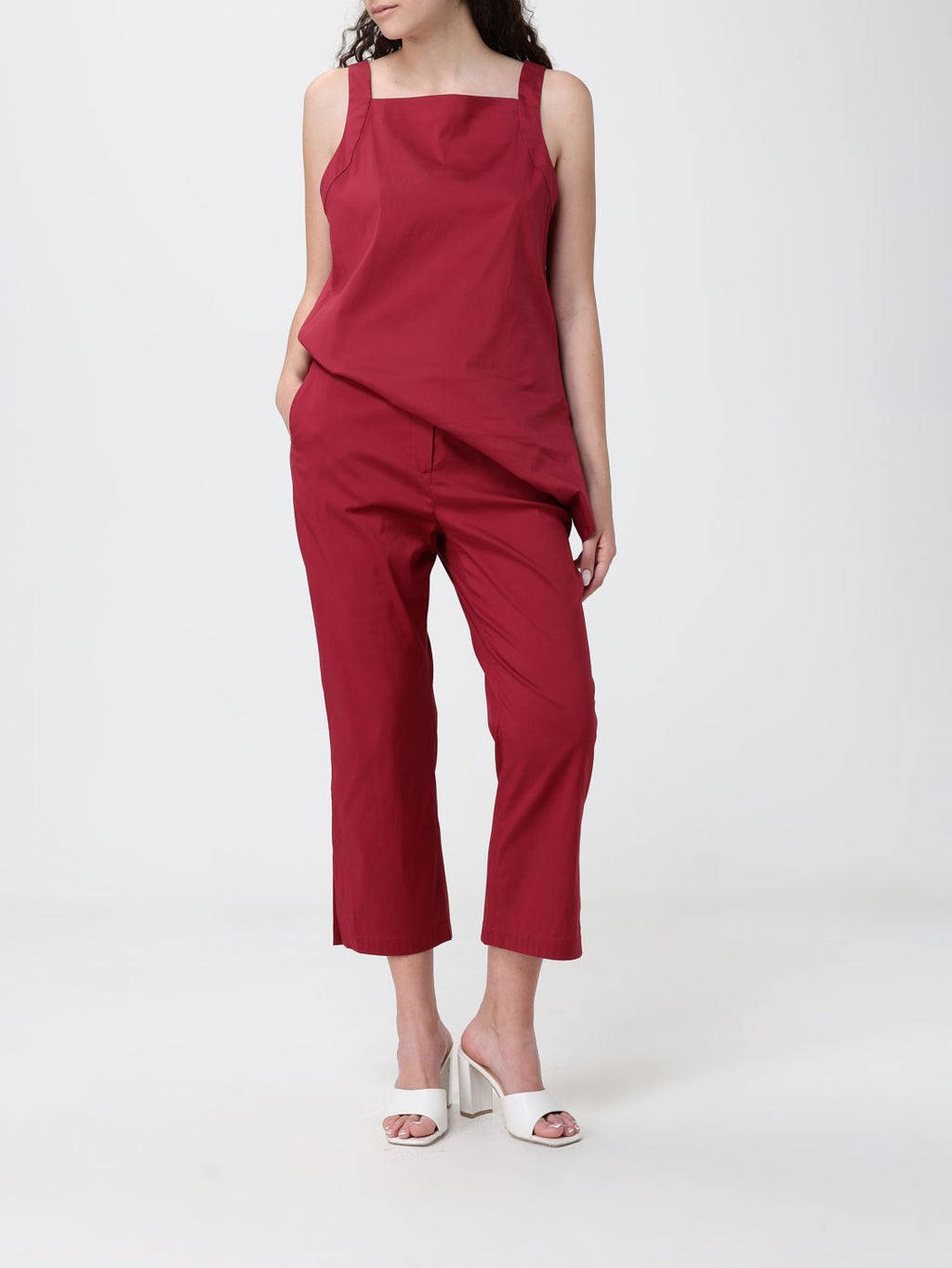 Max Mara Top Woman Red
