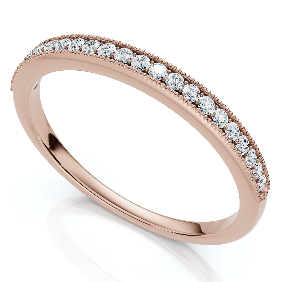 3/8thCt Diamond Sephora Stackable Wedding Anniversary Ring 10k Gold Lab Grown