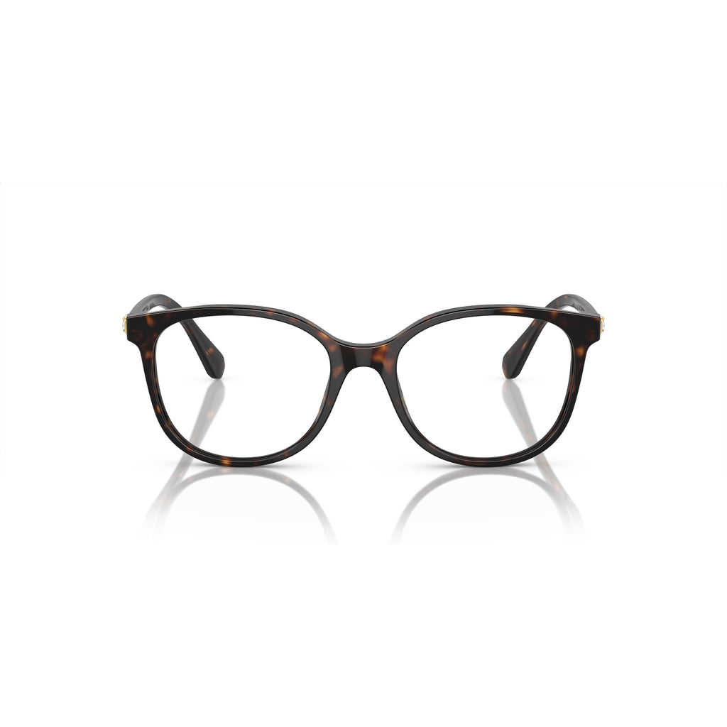 0Sk2002 Rounded Tortoiseshell Acetate Sunglasses with Cat-Eye Detail