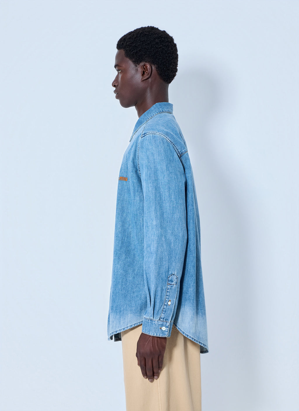 Miu Miu Men Chambray Shirt