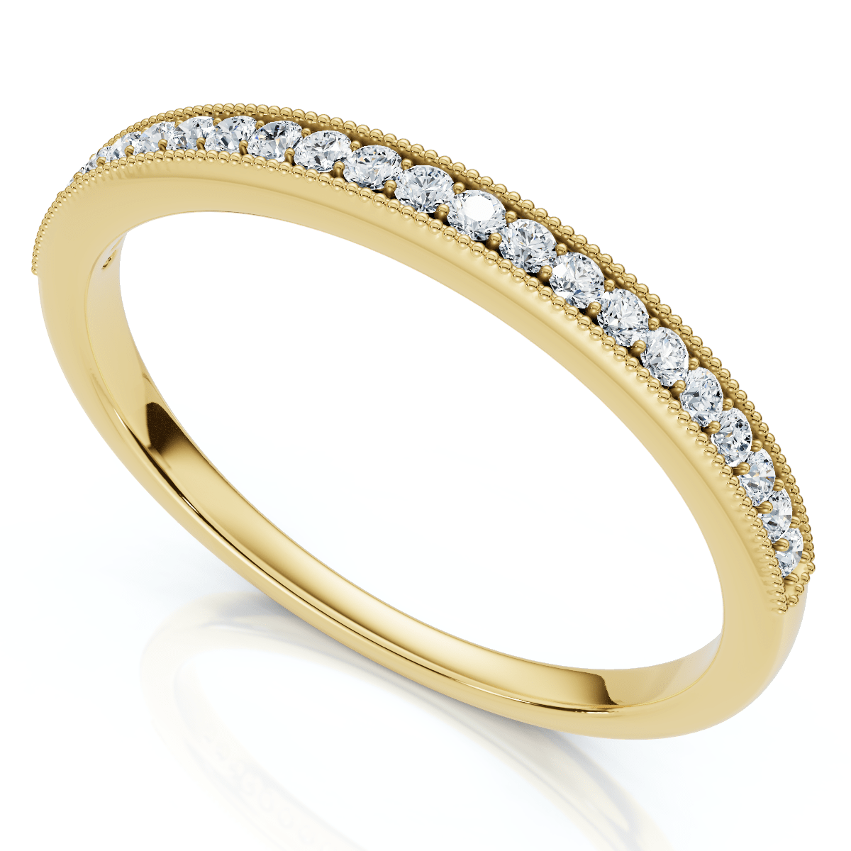 3/8thCt Diamond Sephora Stackable Wedding Anniversary Ring 10k Gold Lab Grown