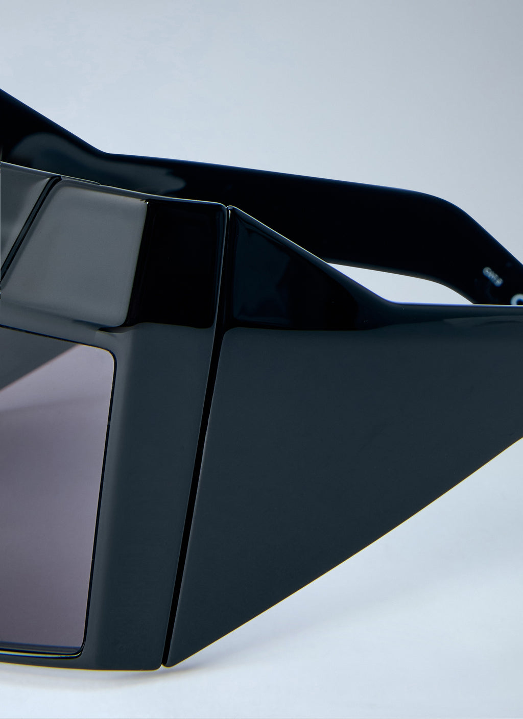 Rick Owens Men Shield-Frame Sunglasses